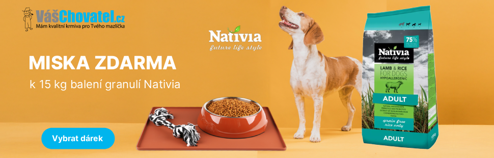 akce - nativia s miskami ZDARMA