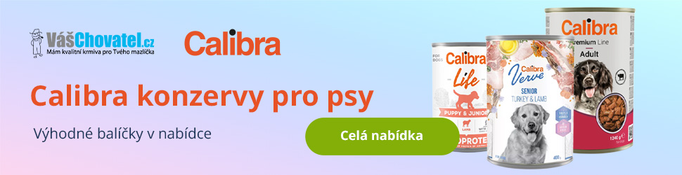 calibra - konzervy pro psy