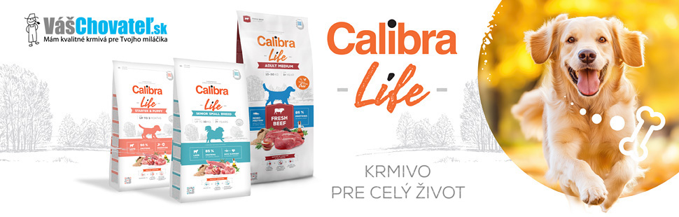 calibra life - krmivo pro psa na cely zivot