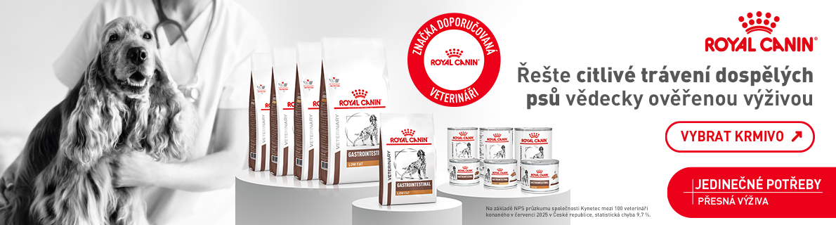 royal canin - gastro diety pro citlive traveni psu