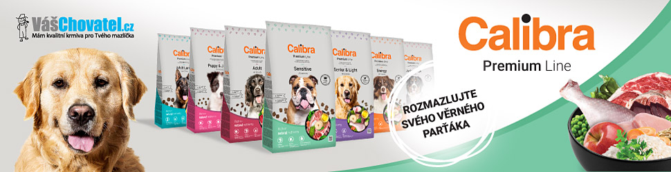 prémiová krmiva pro psy CALIBRA PREMIUM LINE - granule pro psy různého věku a velikosti